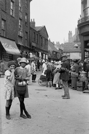 STREETS:IN THE MARKET PLACE ENTRANCE TO SHAMBLE